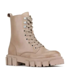 New EOS Melbourne EOS Feature Leather Boot - Taupe