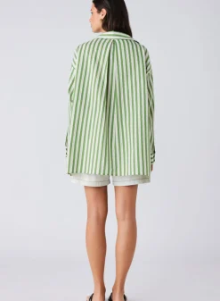 Hot Esmaee Infinity Shirt - Fern Stripe