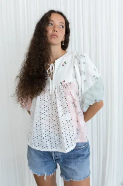 Outlet Fabrik Heirloom Top - Bramble Patchwork