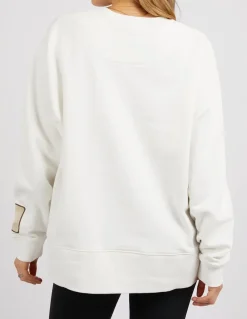 Best Foxwood Get There Crew - Vintage White