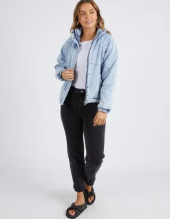 New Foxwood Rosalee Jacket - Mid Vintage Blue