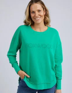 Best Foxwood Simplified Crew - Bright Green