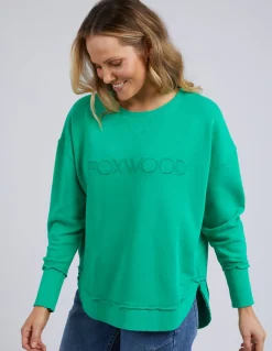 Best Foxwood Simplified Crew - Bright Green