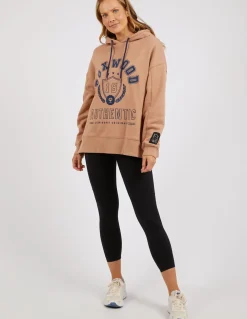 Discount Foxwood Varsity Hoody - Latte