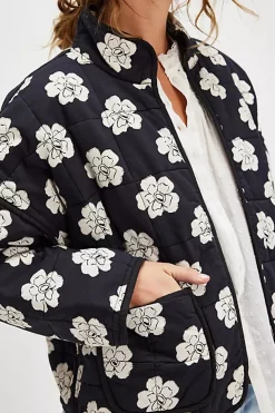 Sale Free People Chloe Jacket - Night Blooms