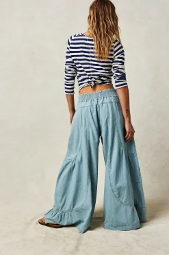 Online Free People Dawn on Me Wide Leg Jeans - Moonlit