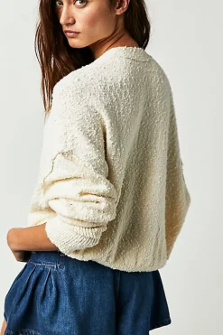 Discount Free People Found My Friend Cardi- Cream
