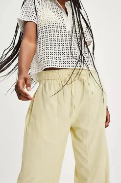 Online Free People Hadley Poplin Pant - Khaki Chino