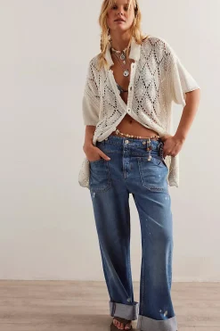 Best Free People Palmer Cuffed Jean
