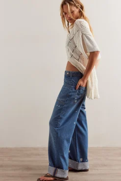 Best Free People Palmer Cuffed Jean