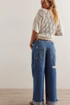 Best Free People Palmer Cuffed Jean