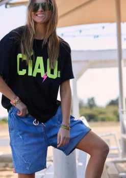 Fashion Cat Hammill Hammill & Co Ciao Tee - Black