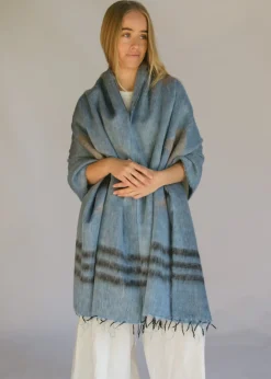 Clearance Hobo & Hatch Hobo & Hatch Aztec Poncho- Denim