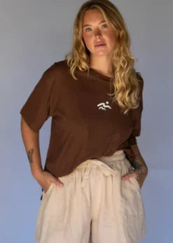 Best Hobo & Hatch Hobo & Hatch Coast Tee - Chocolate