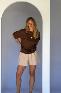 Best Hobo & Hatch Hobo & Hatch Coast Tee - Chocolate