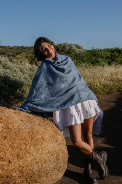 Hot Hobo & Hatch Hobo & Hatch Poncho- Denim