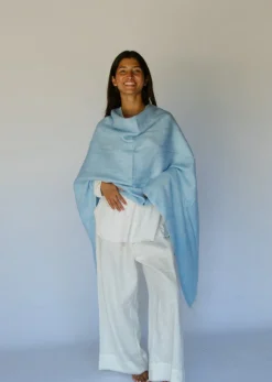 New Hobo & Hatch Hobo & Hatch Poncho- Sky