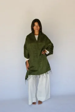 Discount Hobo & Hatch Hobo & Hatch Poncho- Thyme