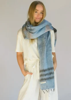 Best Hobo & Hatch Hobo & Hatch Scarf- Aztec Denim