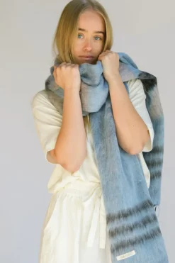 Best Hobo & Hatch Hobo & Hatch Scarf- Aztec Denim