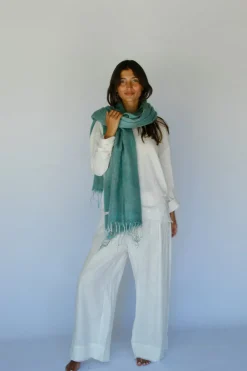 Outlet Hobo & Hatch Hobo & Hatch Scarf- Marine