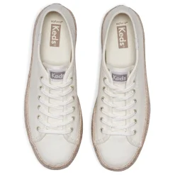 Outlet Keds Tripe Up Canvas Jute Foxing - Natural