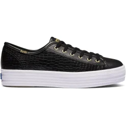 Online Keds Triple Kick Leather - Black