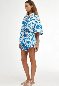 Fashion Kinney Juniper Shirt - Mosaic Blue