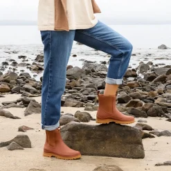Fashion Los Cabos Shoes Los Cabos Amelia Rainboot - Cinnamon
