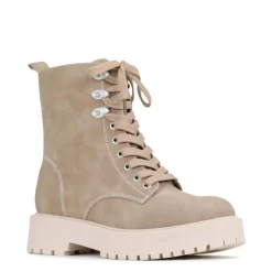 Outlet Los Cabos Shoes Los Cabos Raine Lace Up Boot - Taupe