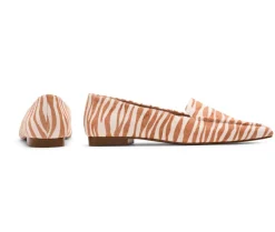 Hot Millwoods Poplar Pointed Flat- Brown Zebra