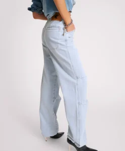 Hot One Teaspoon Blue Latte Marley Relaxed Denim Jeans