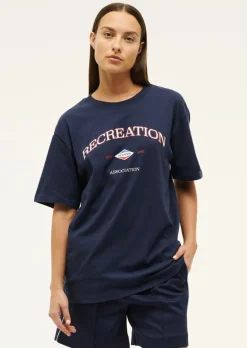 Fashion P.E Nation Recreation Tee - Dark Navy Blue