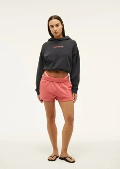 Online P.E Nation Transition Hoodie - Washed Ebony
