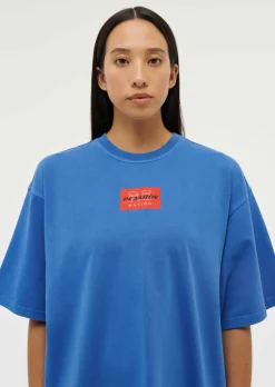 Online P.E Nation Trifecta Tee - Electric Blue