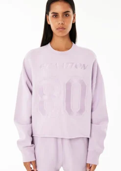 Fashion P.E Nation Undercut Sweat - Fair Orchid