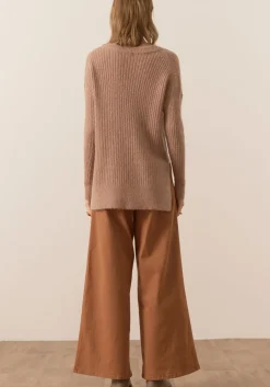 Sale Pol Fitch Ribbed Knit - Blush