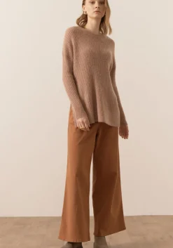Sale Pol Fitch Ribbed Knit - Blush