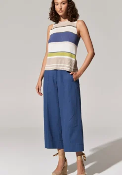 Discount Pol Miley Crop Pant - Blue
