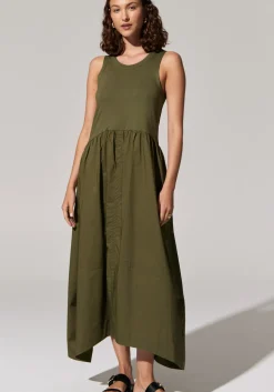 Sale Pol Toya Tank Dress - Khaki