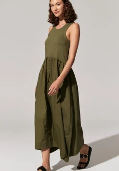 Sale Pol Toya Tank Dress - Khaki
