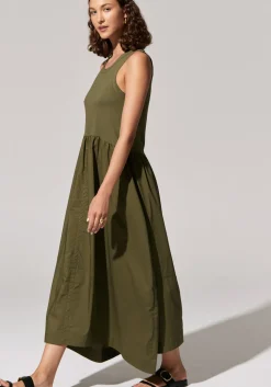 Sale Pol Toya Tank Dress - Khaki