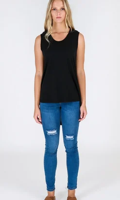 Discount 3rd Story Madison Tank Black