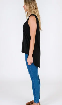 Discount 3rd Story Madison Tank Black
