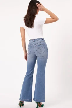 Best Rolla's Rolla's Eastcoast Flare Kate - Mid Vintage Blue