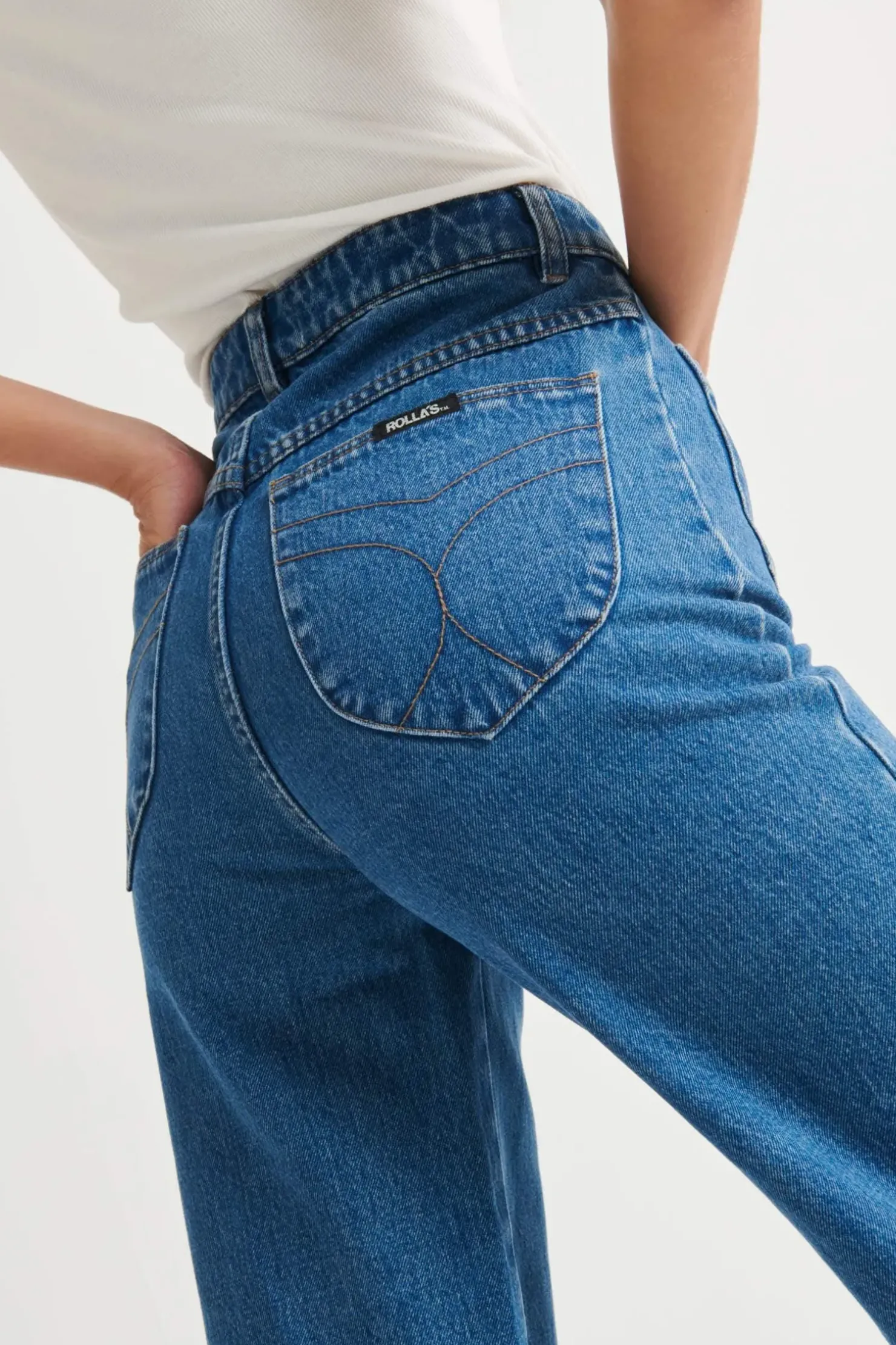 Online Rolla's Rolla's Sailor Jean - Ashley Blue
