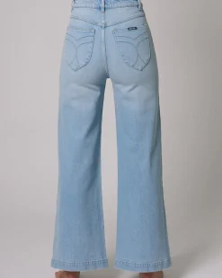 Discount Rolla's Rolla's Sailor Long Jean Sophie- Light Blue