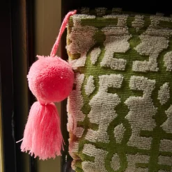 Outlet Sage & Clare Sage & Clare Amata Terry Pouch - Palm Small