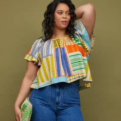 Fashion Sage & Clare Sage & Clare Fresno Swing Blouse