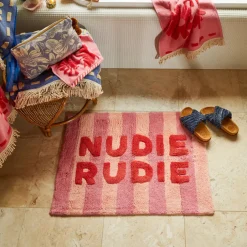 Fashion Sage & Clare Sage & Clare Ira Nudie Rudie Bath Mat - Posy